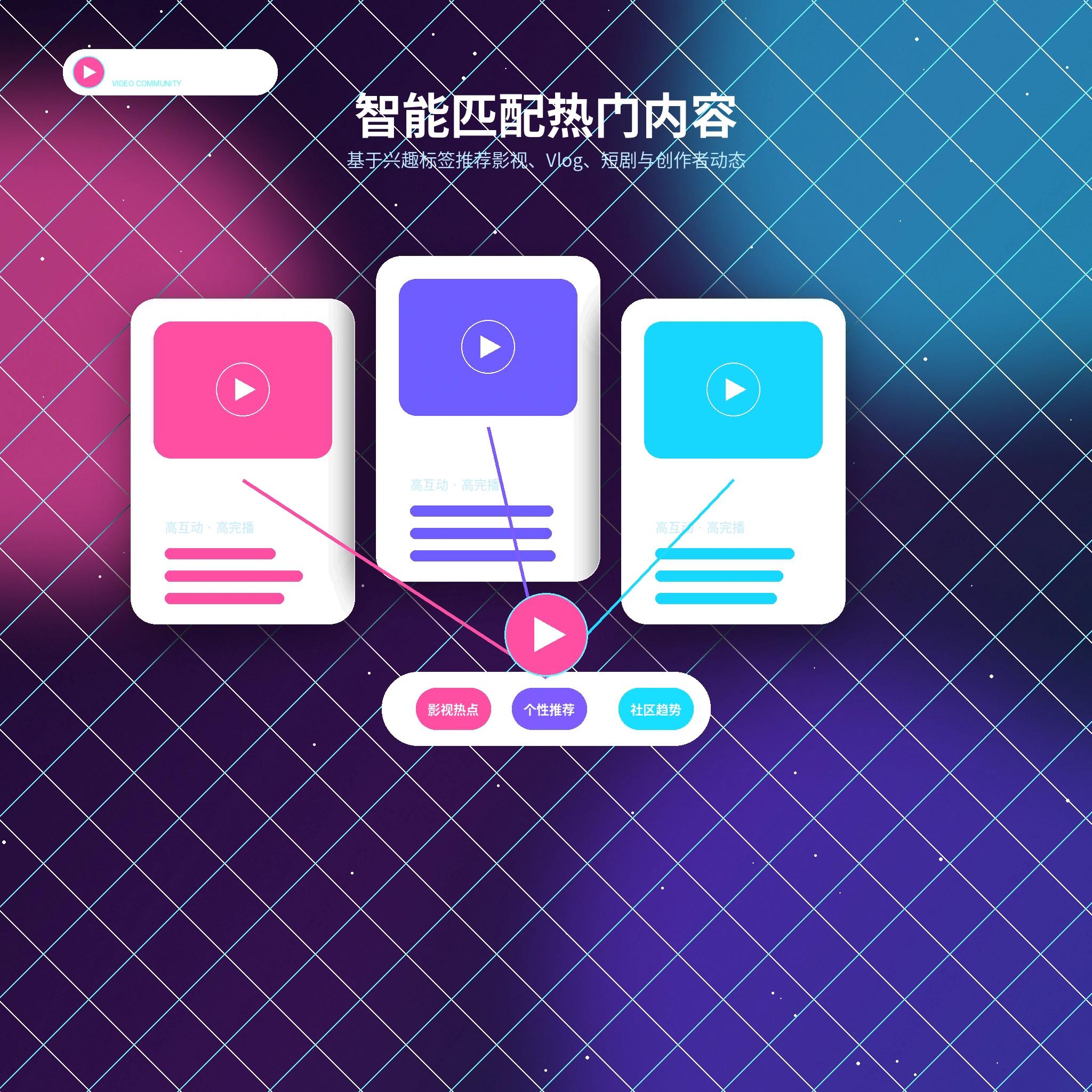 糖心vlog兴趣匹配频道展示